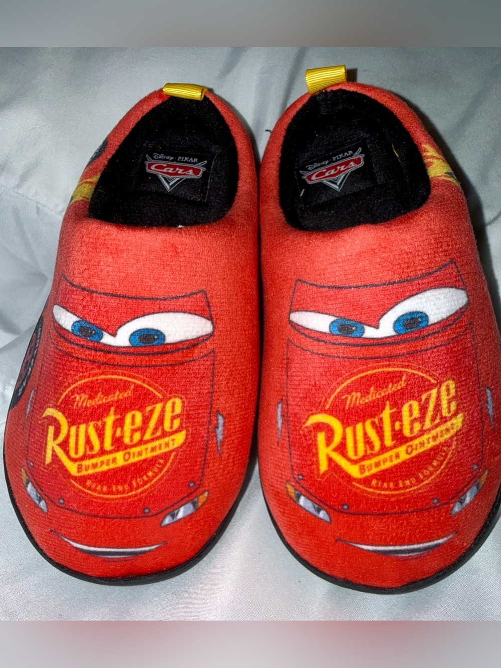 NWOT Disney Pixar Cars Lightning McQueen Slippers by Ground Up